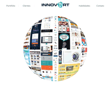 Tablet Screenshot of innovart.com.br